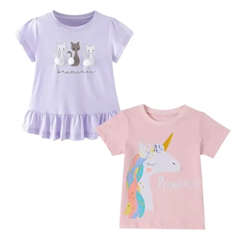 Codkkre T-shirt Bambina Viola 2094169
