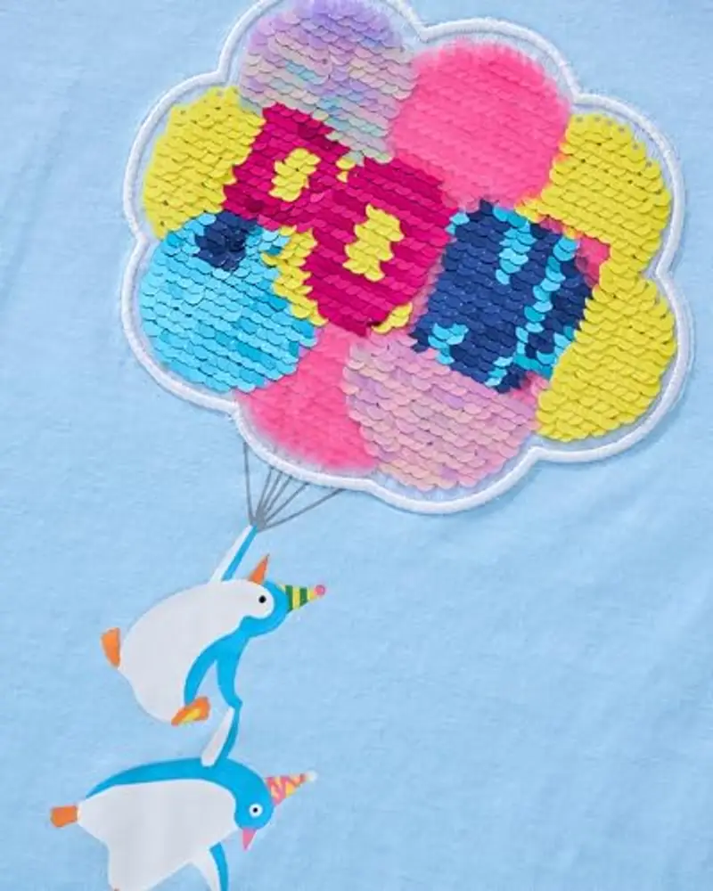 Codkkre T-shirt Bambina Viola 2094173 miniatura 3