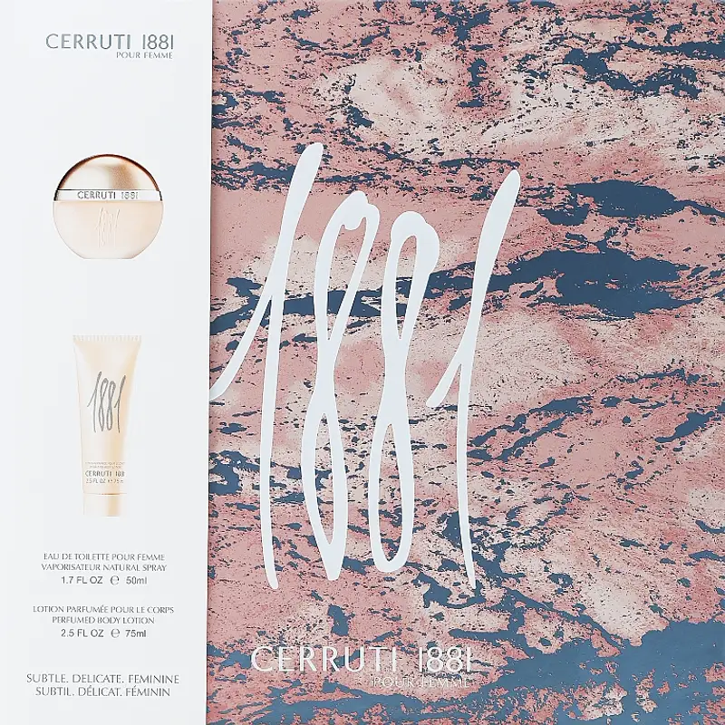 Cofanetto Cerruti 1881 Pour Femme - Eau de Toilette 50 ml