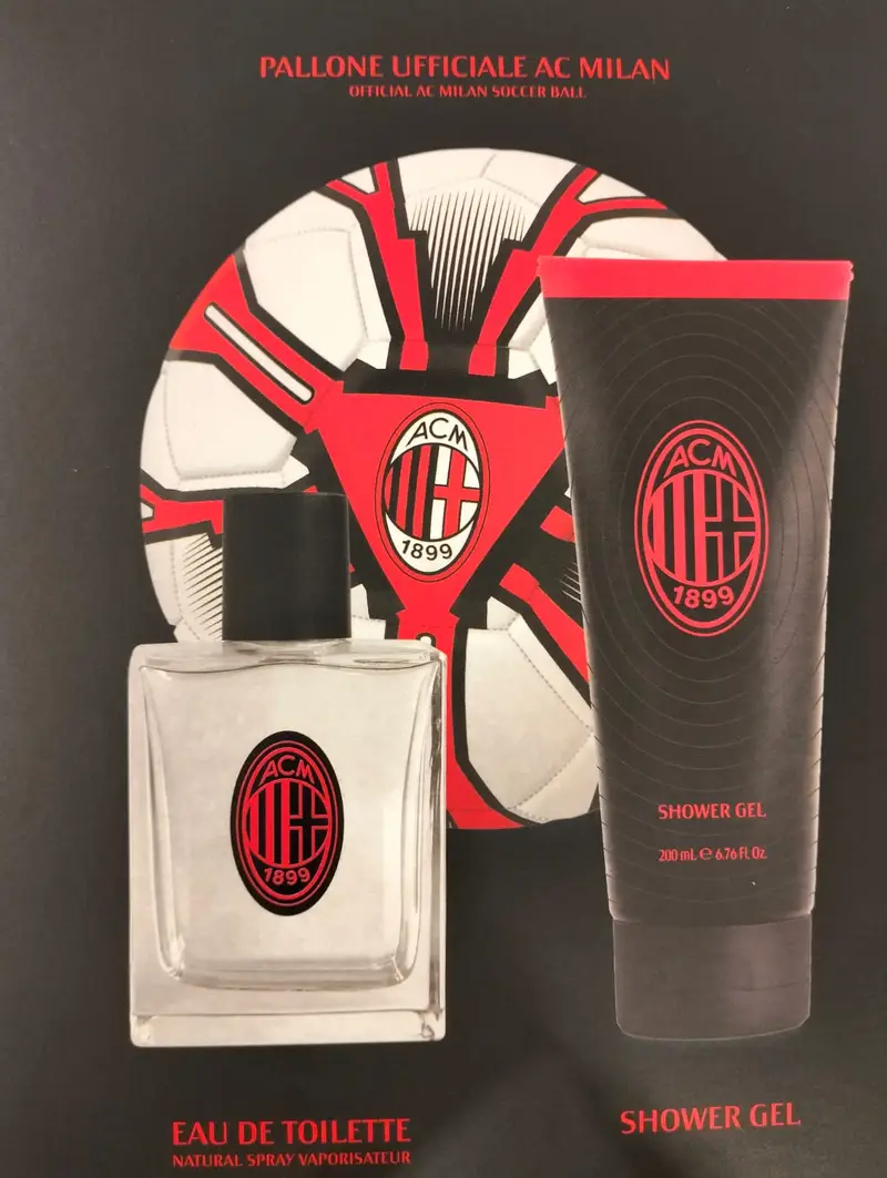 Cofanetto Milan Pallone + Eau de Toilette 100 ml + Shower Gel 200 ml