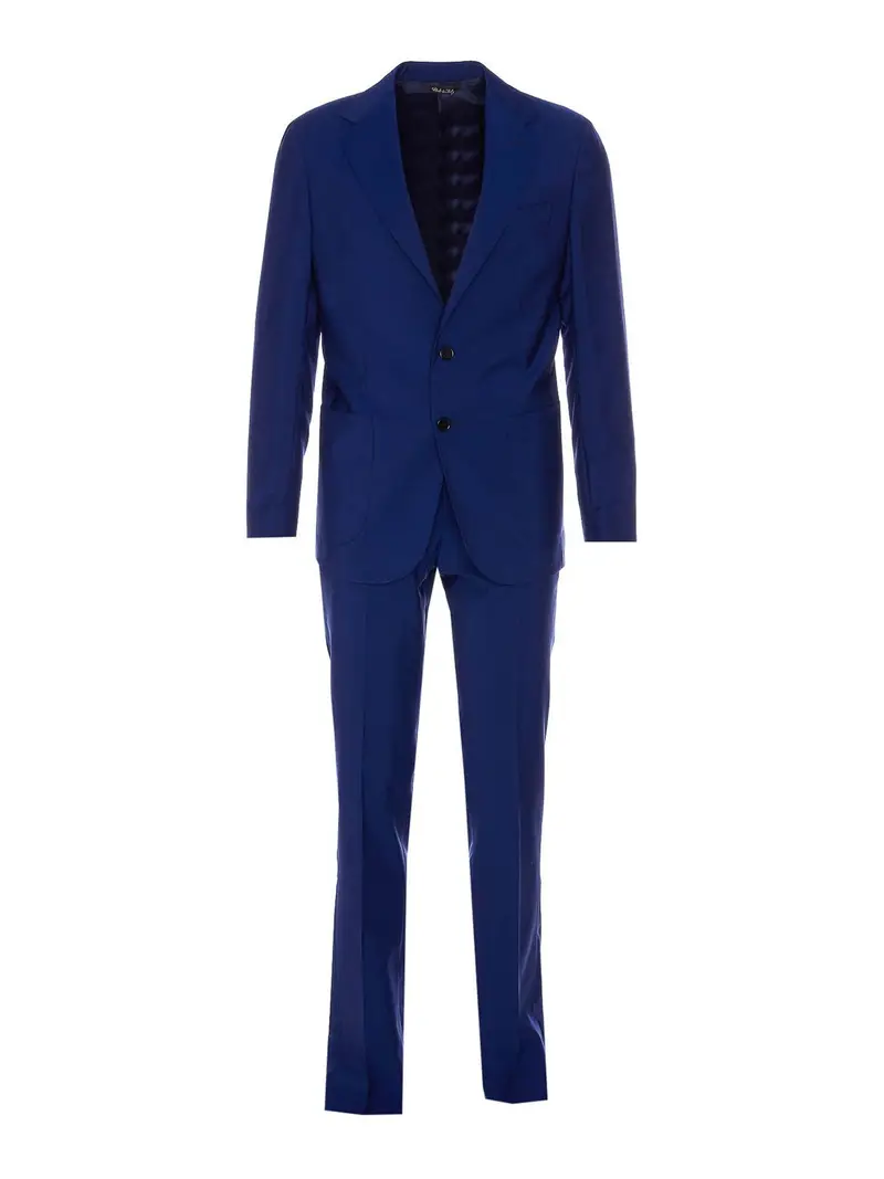 Blue Napoli Suit Blu