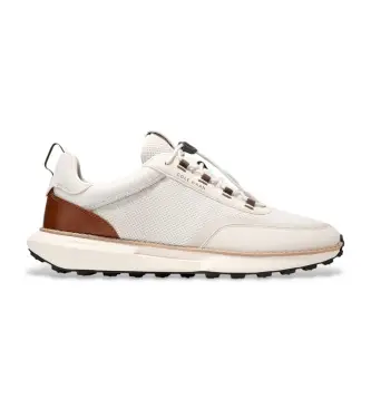 per uomo C43755 Sneakers Granpro in pelle bianco sporco (41), Basso, Stringhe, Casual