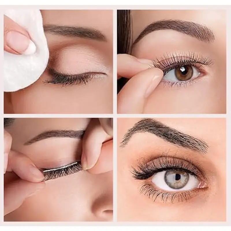 Colla DUO resistente all'acqua per ciglia e sopracciglia, inodore, vegana (9g) miniatura 3