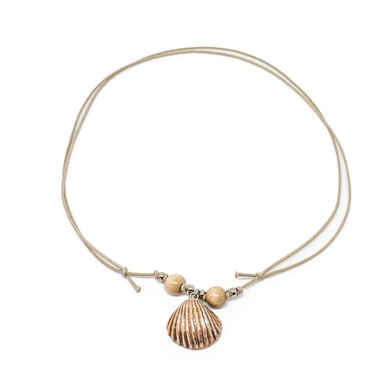 BRAND - Collana conchiglia beige