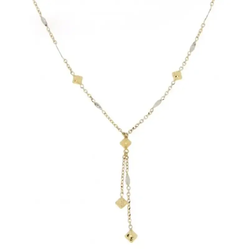 Collana Donna in Oro Bianco e Giallo 803321711206