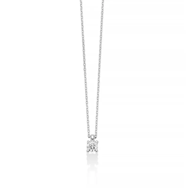 Collana Donna Miluna Oro Bianco CLD4580