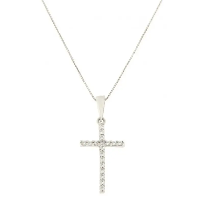 Collana Donna Oro Bianco GL100229