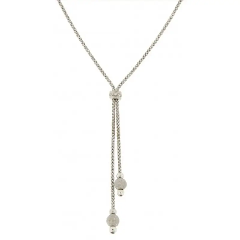 Collana Donna Oro Bianco GL100296