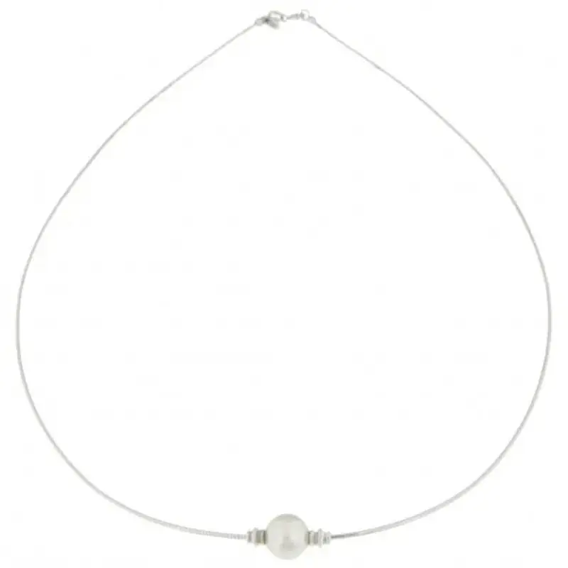 Collana Donna Oro Bianco GL100310