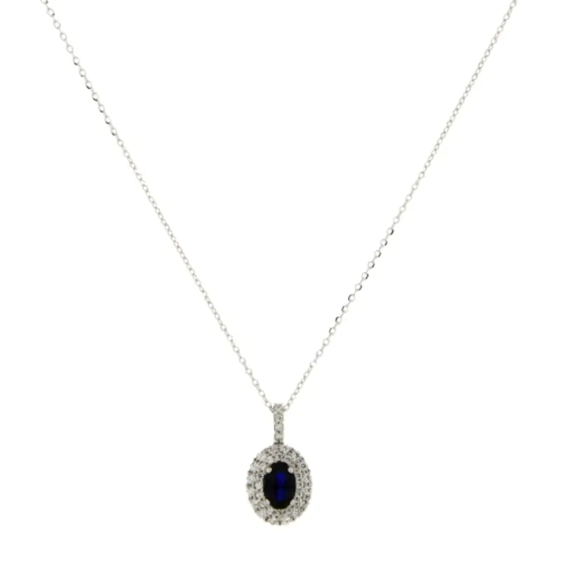 Collana Donna Oro Bianco GL101249