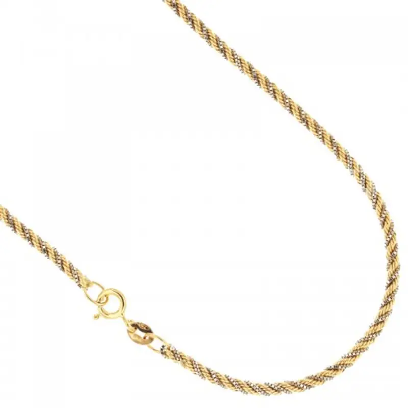 Collana Donna Oro giallo bianco 803321718703