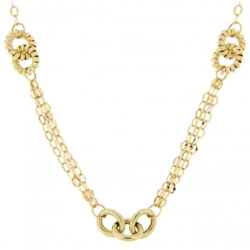 Collana Donna Oro Giallo GL100285