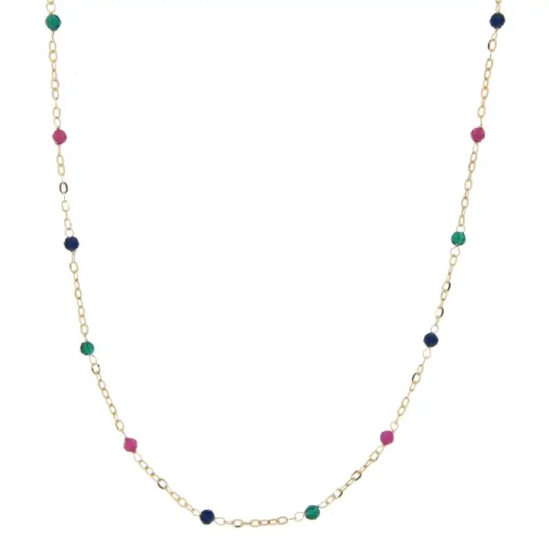 Collana Donna Oro Giallo GL100707