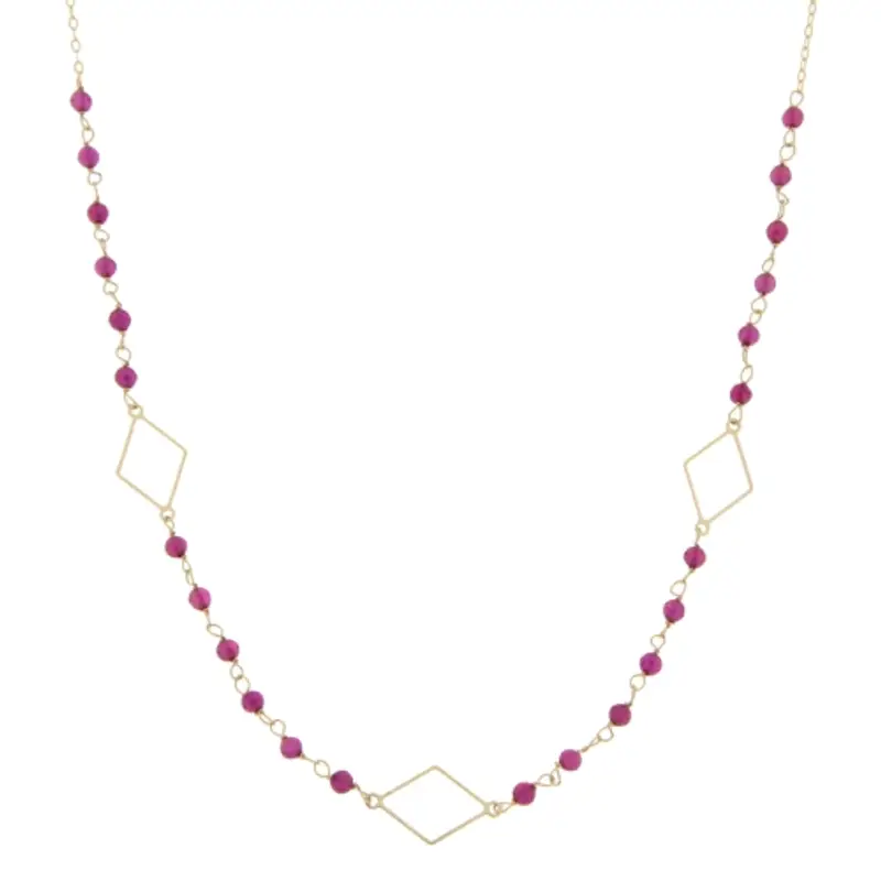 Collana Donna Oro Giallo GL100709