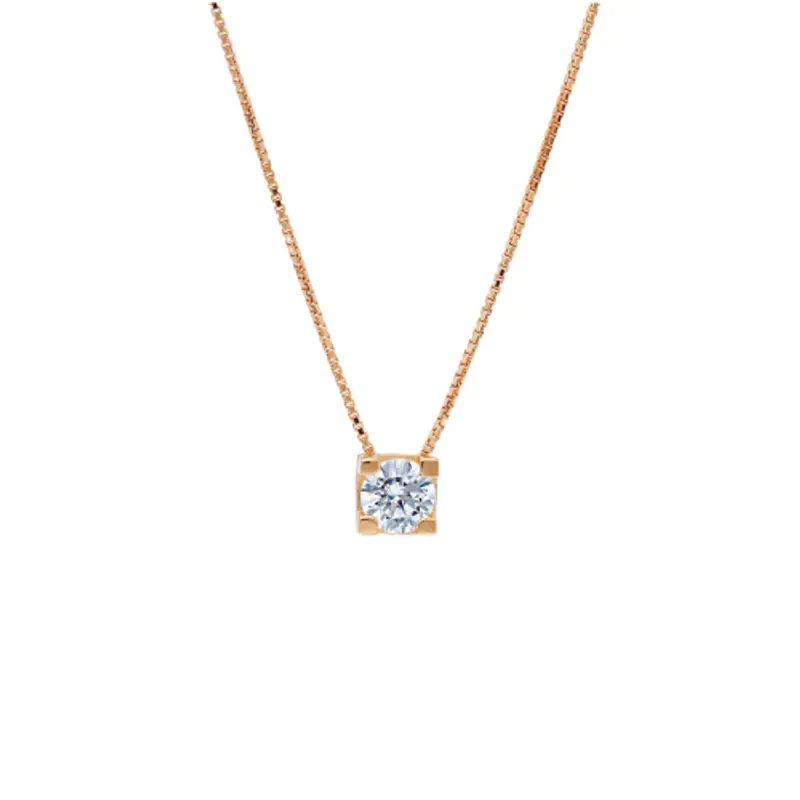 Collana Donna Punto Luce Oro Rosa GL101863