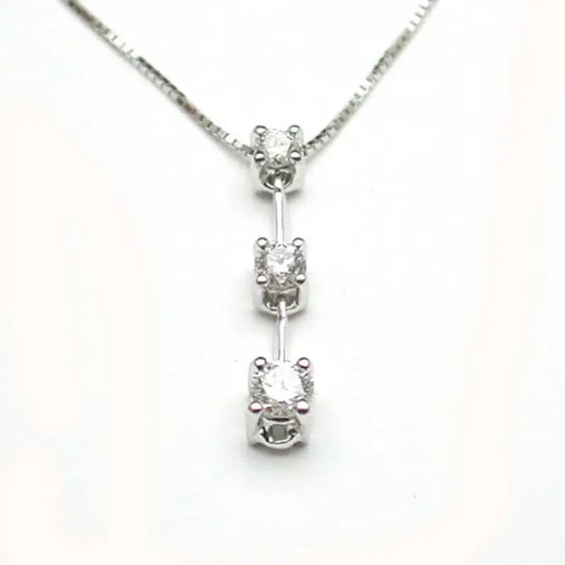 Collana Donna Salvini 3 Diamanti Pendenti 20007195
