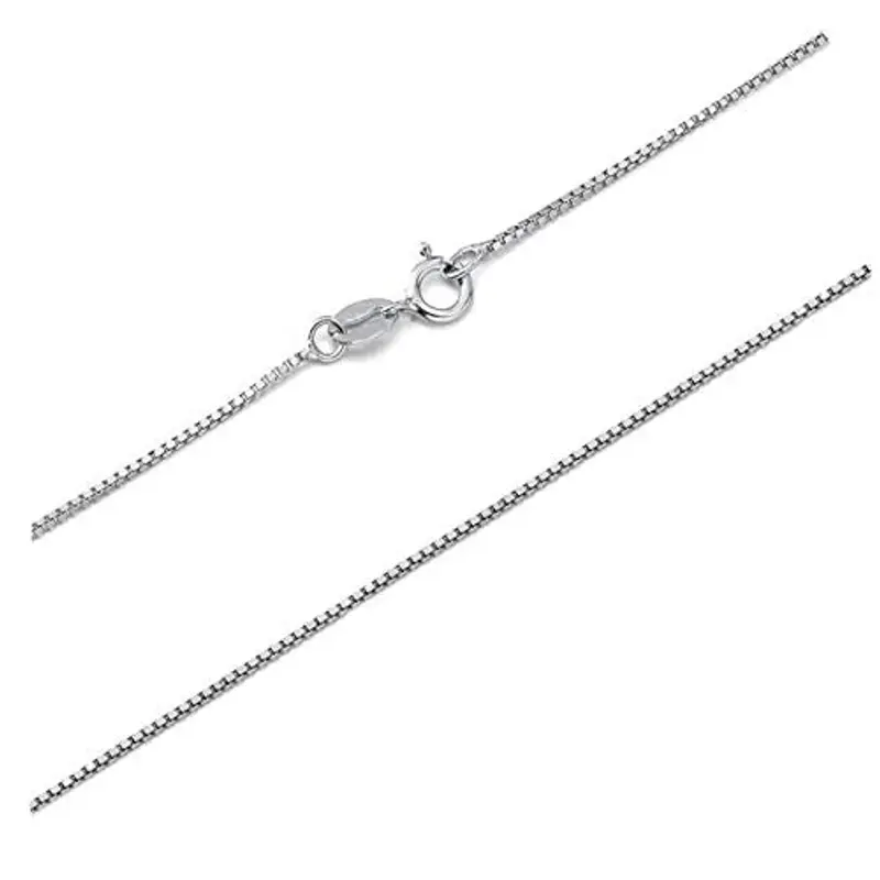 Collana in Argento 925 a Maglia Veneziana Sottile, Made in Italy (50)