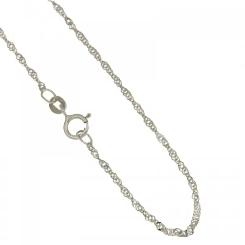 Collana Unisex in Oro Bianco 803321720081