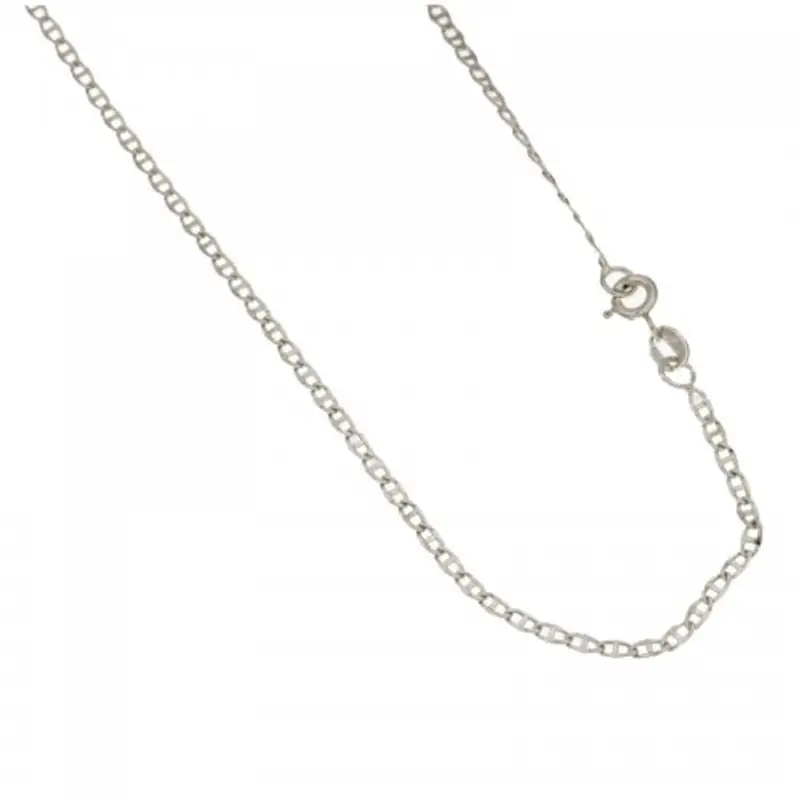 Collana Unisex in Oro Bianco 803321720881