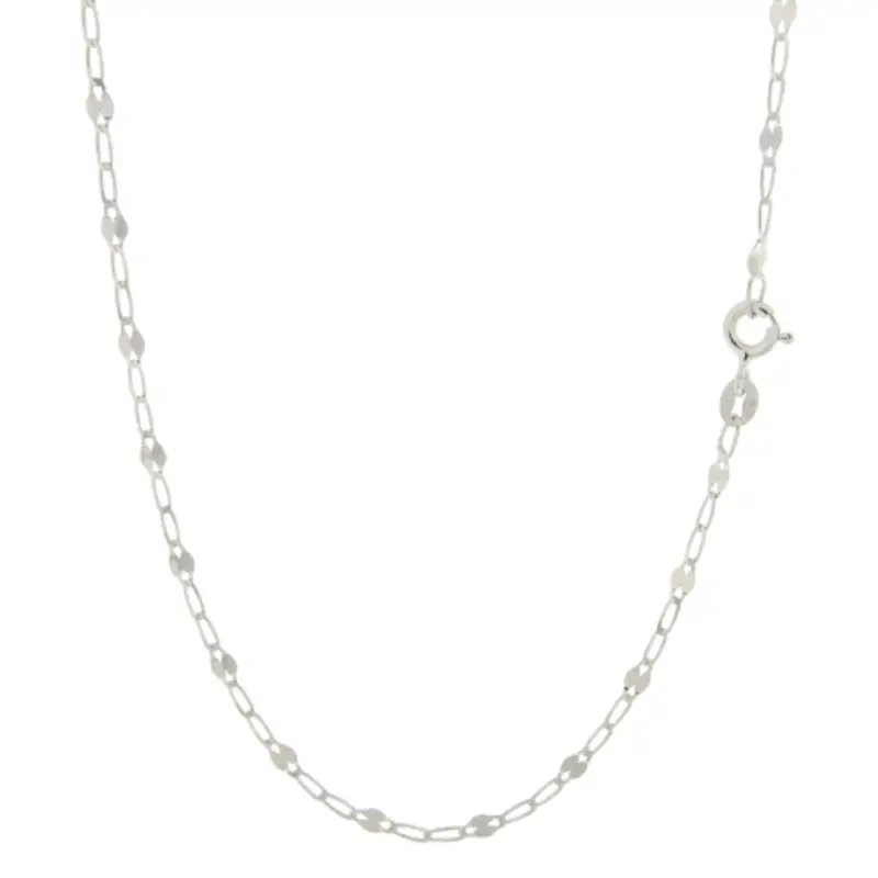 Collana Unisex Oro Bianco GL100478