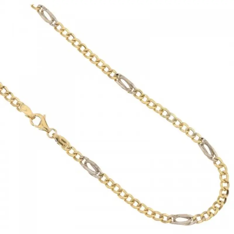 Collana Uomo in Oro Giallo e Bianco 803321717661