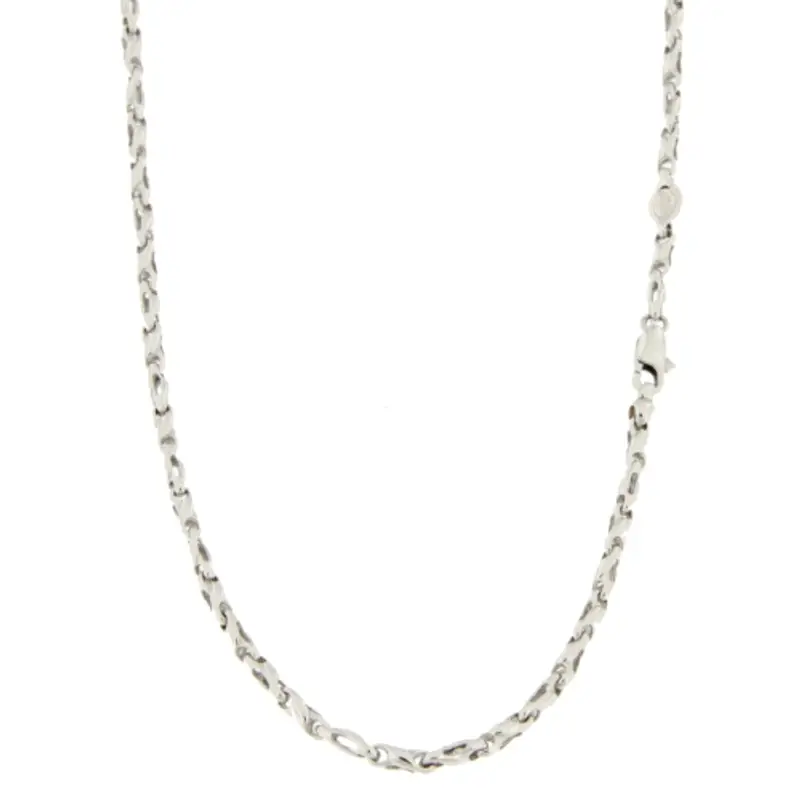 Collana Uomo Oro Bianco GL100416