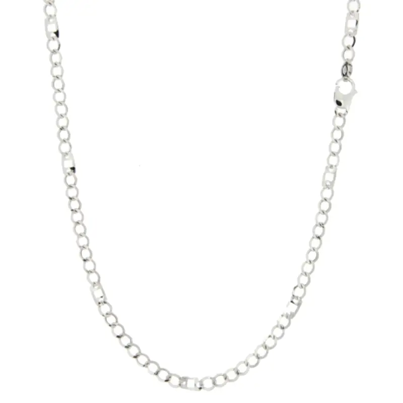 Collana Uomo Oro Bianco GL100461