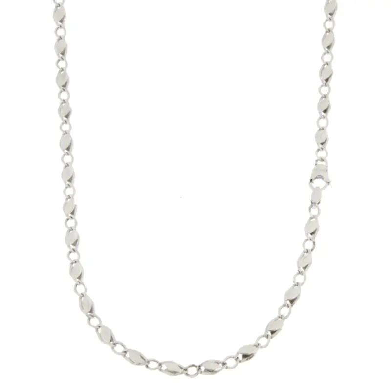 Collana Uomo Oro Bianco GL100464