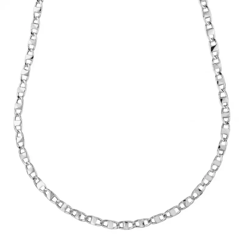 Collana Uomo Oro Bianco GL101518