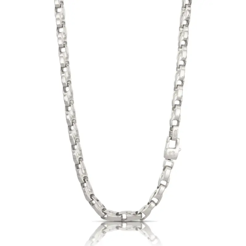 Collana Uomo Oro Bianco GL101985