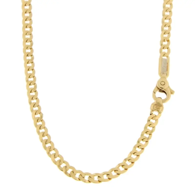 Collana Uomo Oro Giallo Bianco GL101369