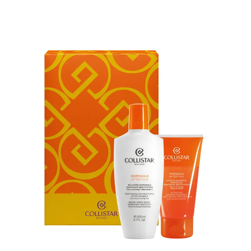 Abbronzatura Cofanetto Balsamo Doposole Idratante Restitutivo - Cofanetto solare,Crema doposole corpo