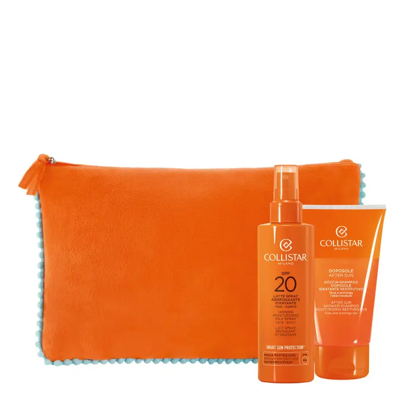 Abbronzatura Cofanetto Latte Spray Abbronzante Idratante SPF20 - Cofanetto solare miniatura 3