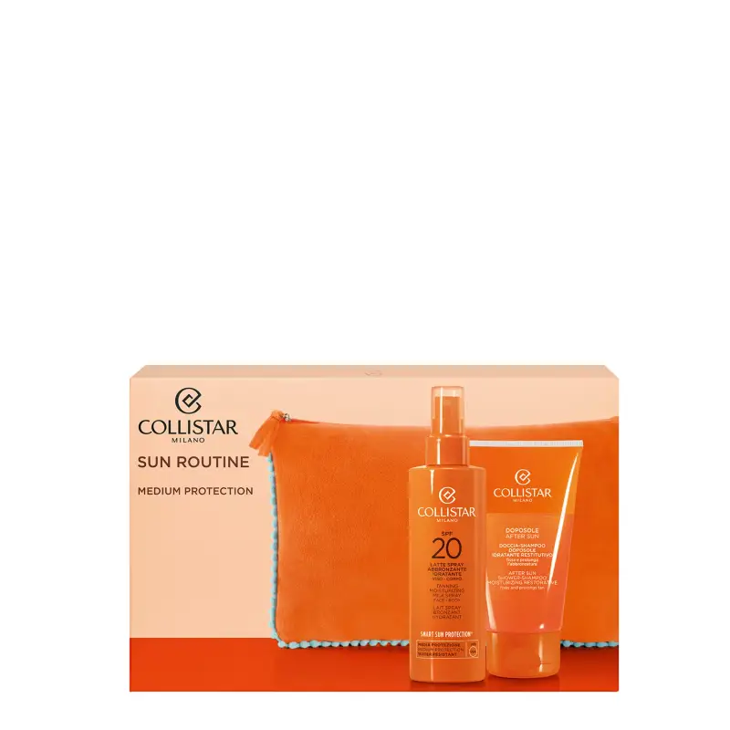 Abbronzatura Cofanetto Latte Spray Abbronzante Idratante SPF20 - Cofanetto solare miniatura 4