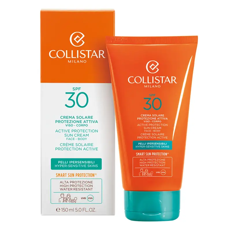 Abbronzatura Crema Solare Protezione Attiva SPF30 - Crema solare, Protezione solare viso, Solari alta protezione miniatura 2