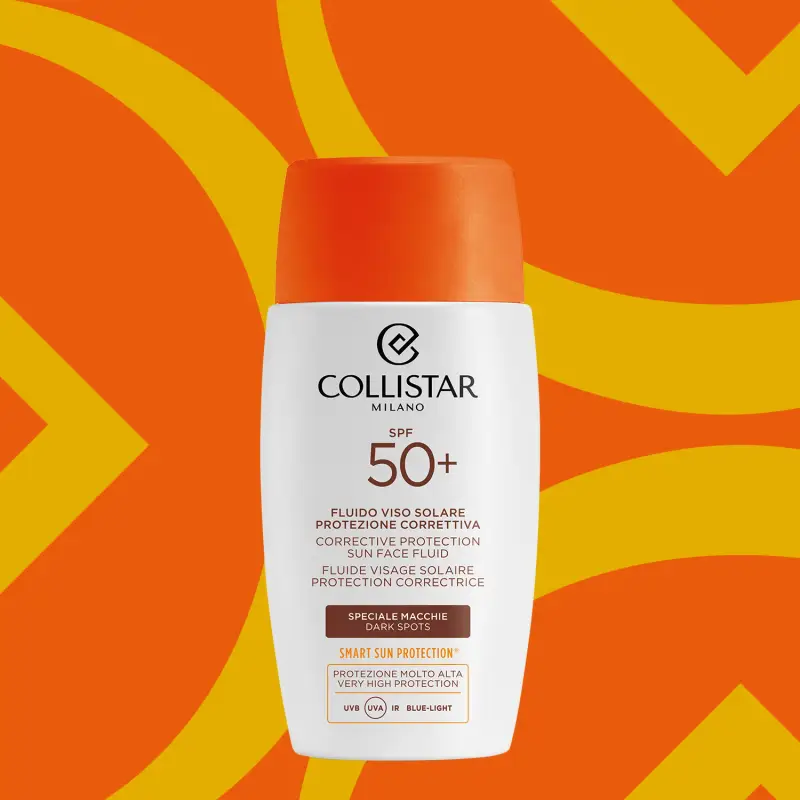 Abbronzatura Fluido viso solare spf50+ protezione correttiva - Protezione solare viso miniatura 3