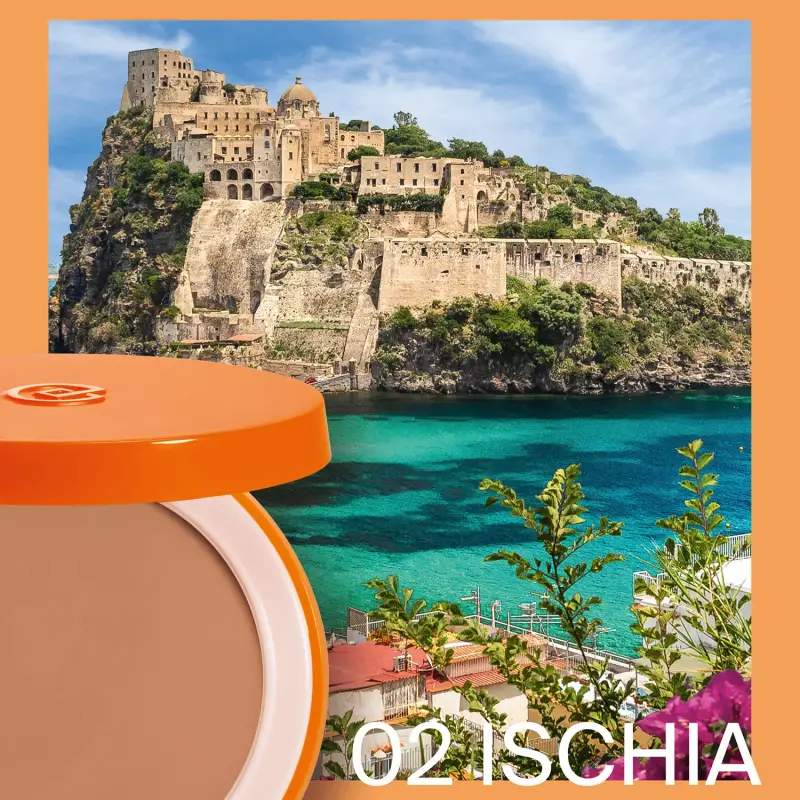 Abbronzatura Mediterranea - Fondotinta Compatto Solare SPF15 REFILL 02 Ischia - Fondotinta miniatura 3