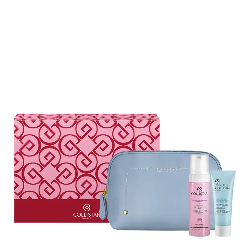 Attivi Puri Cofanetto Cica-Maschera Acido Ialuronico + Madecassoside - Maschera viso idratante,Cofanetto trattamento