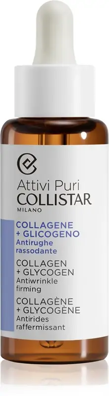 Attivi Puri Collagen+Glycogen siero viso per ritardare gli effetti dell'invecchiamento con collagene 50 ml