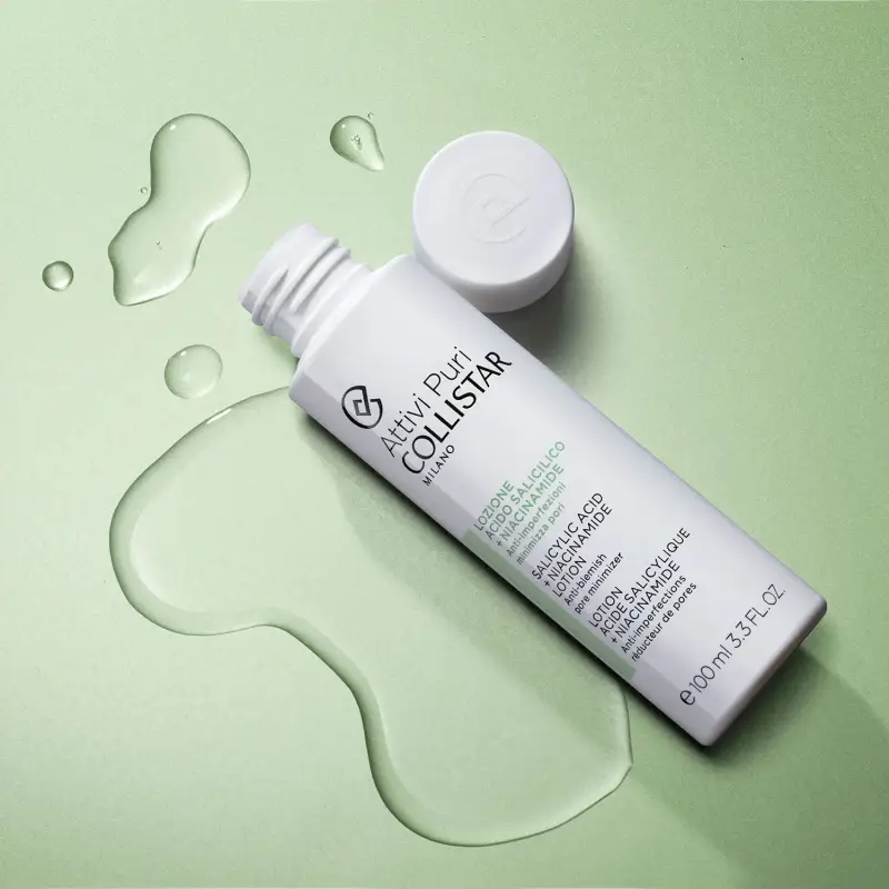 Attivi Puri Lozione Acido Salicilico + Niacinamide - Crema viso pelle grassa miniatura 2