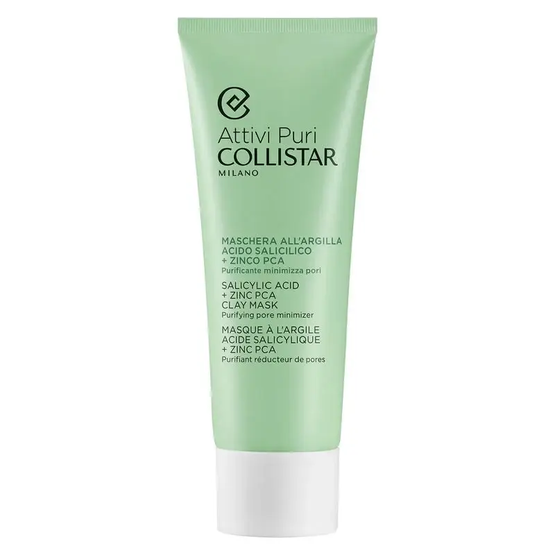 ATTIVI PURI MASCHERA ALL'ARGILLA ACIDO SALICILICO + ZINCO PCA - PURIFICANTE MINIZZA PORI 75 ML