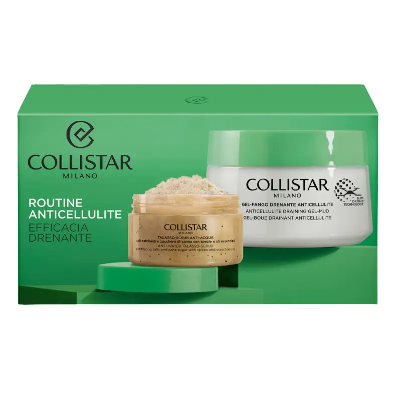 Corpo Cofanetto Routine Anticellulite Efficacia Drenante - Cofanetto corpo, Crema anticellulite, Fango anticellulite, Cofanetto viso e corpo miniatura 2