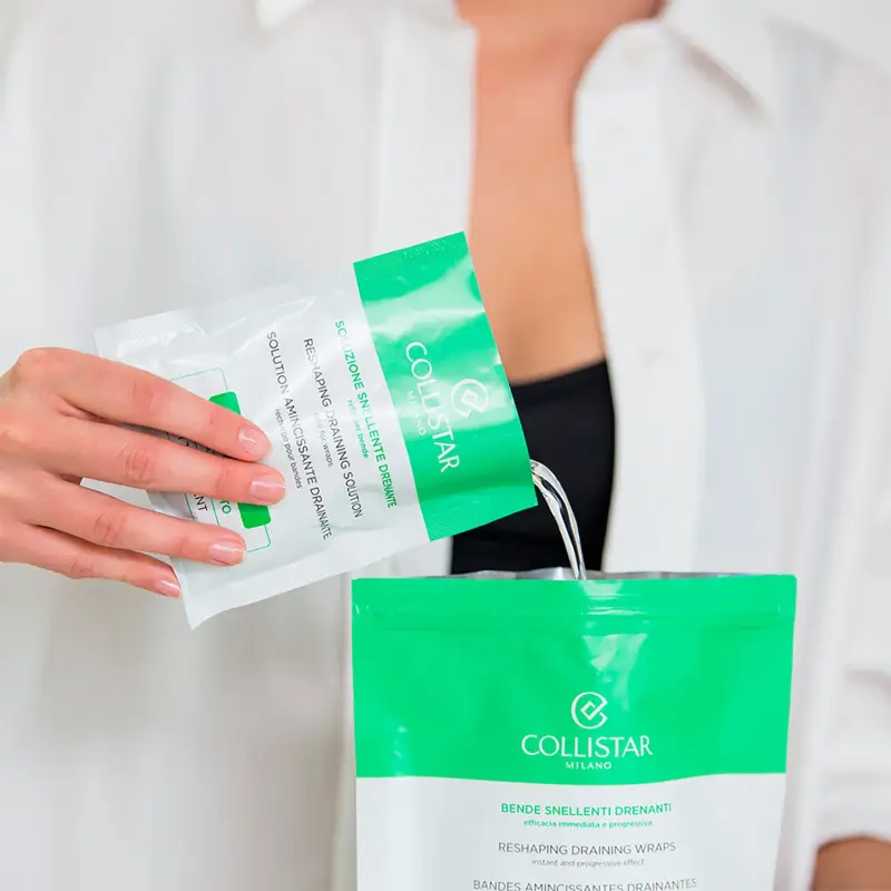 Corpo Soluzione Snellente Drenante REFILL Per Bende - Crema glutei e gambe, Crema rassodante pancia miniatura 2