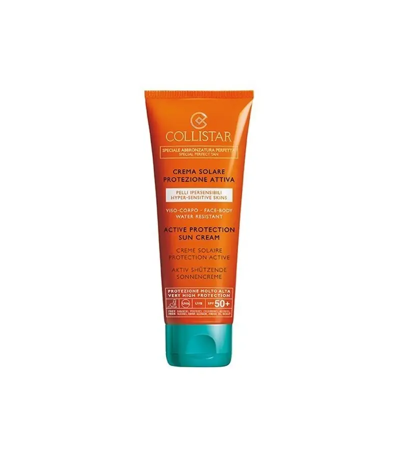 Collistar Crema Solare Protezione Attiva Pelli Sensibili SPF 50+ 100ML