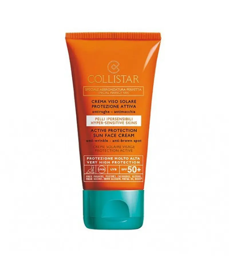 Collistar Crema Viso Solare Protezione Attiva Pelli sensibili 50ML