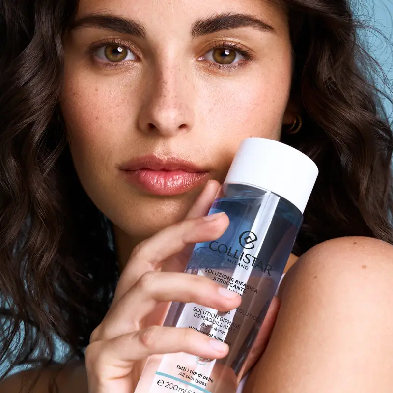 Detergenza Soluzione Bifasica Struccante Occhi-Labbra - Struccante waterproof miniatura 2