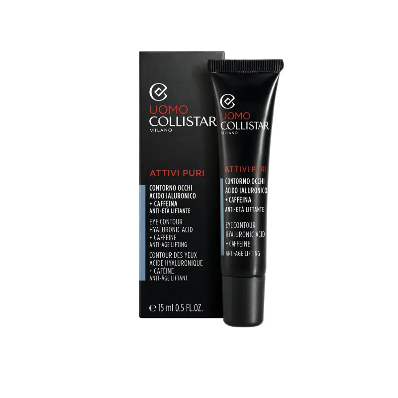 L'uomo Attivi Puri Contorno Occhi Acido Ialuronico + Caffeina Anti-Età Liftante - Contorno occhi antirughe uomo miniatura 2