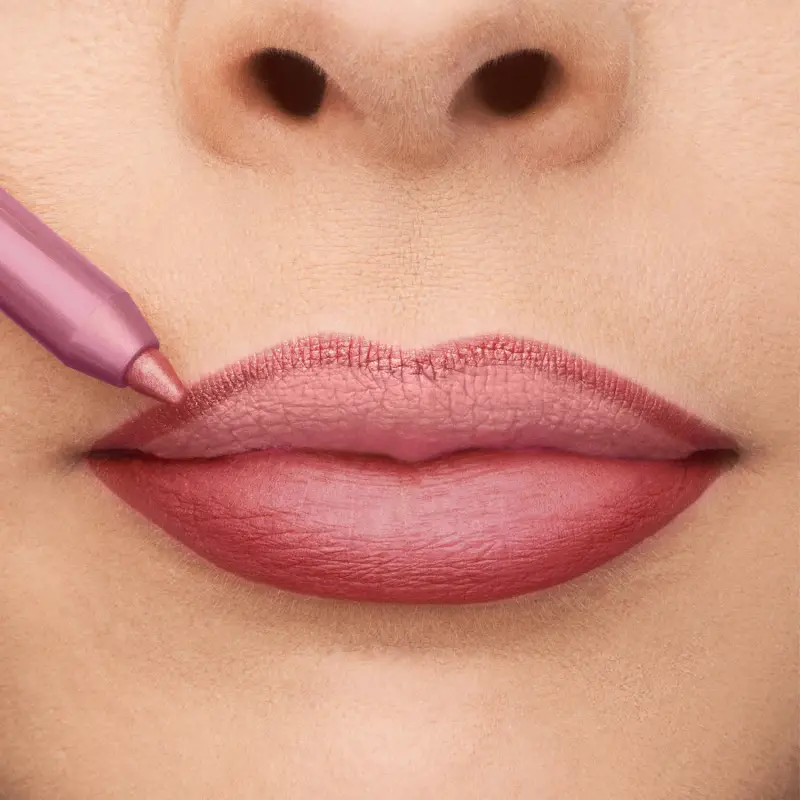Labbra Professionale Matita Labbra Lunga Durata 5 Rosa del Deserto - Matita labbra miniatura 3