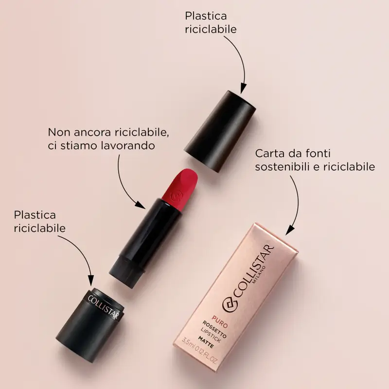Labbra Puro Rossetto Matte 111 Rosso Milano - Rossetti miniatura 4