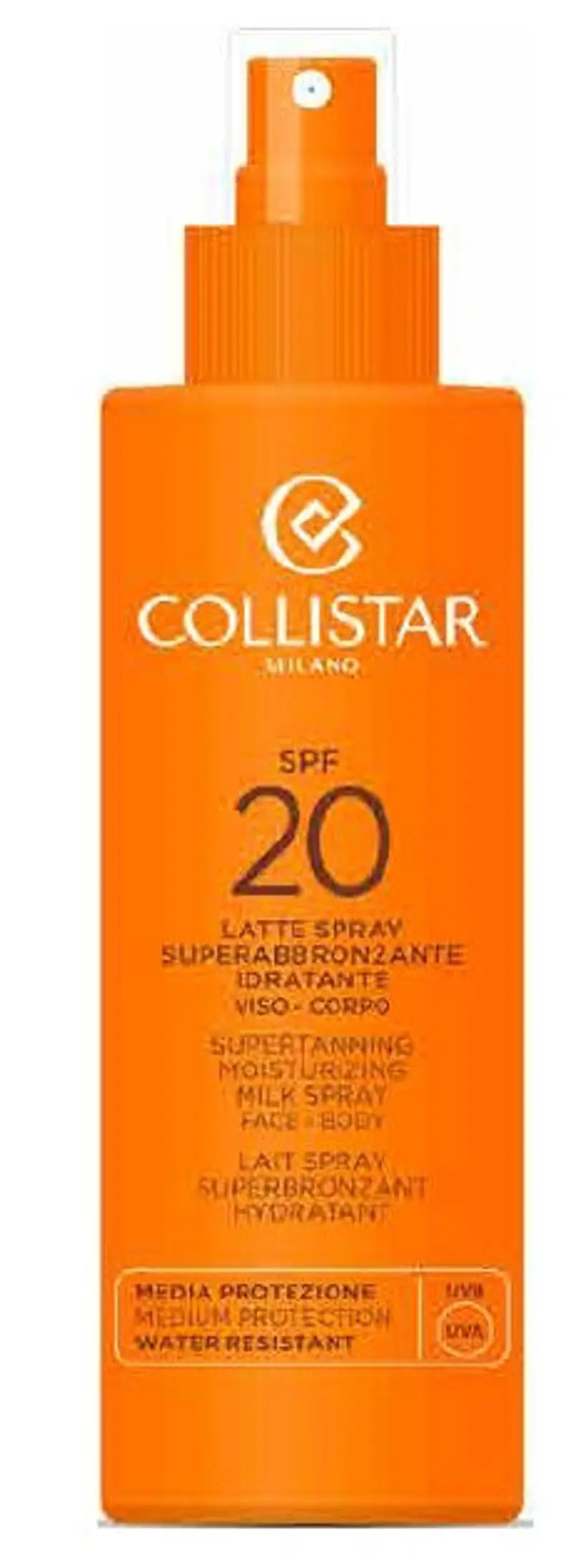 Collistar Latte Spray Abbronzante SPF 20 200ML